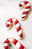 easy to make candy cane cookies