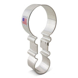 Baby Rattle Cookie Cutter 4.5" by Ann Clark