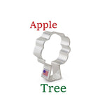 Apple tree shaped cookie cutter