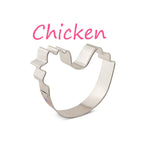 Chicken Hen Cookie Cutter, Kids Baking, Ann Clark