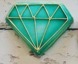 Diamond Cookie Cutter, Jewel and Gem Shape, Ann Clark