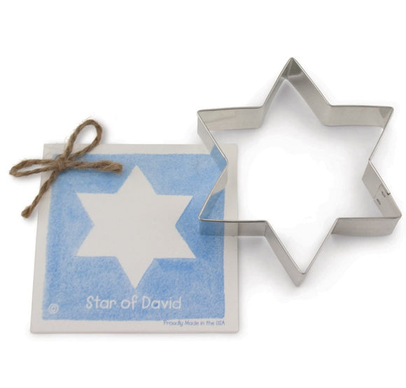 Star of David cookie cutter