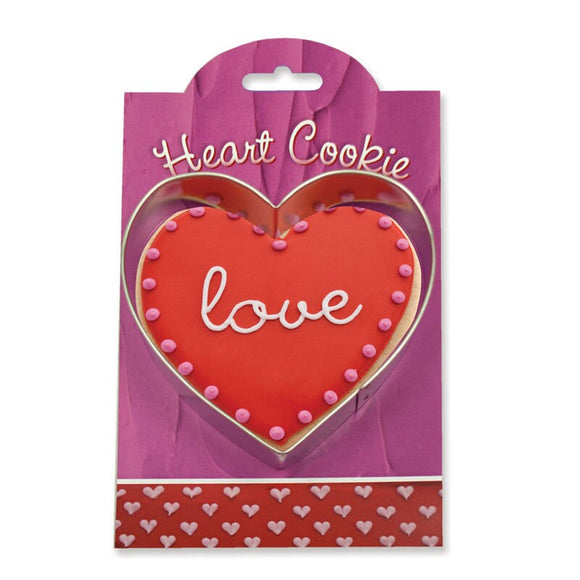 Heart Carded Cookie Cutter, Ann Clark Valentine's Day