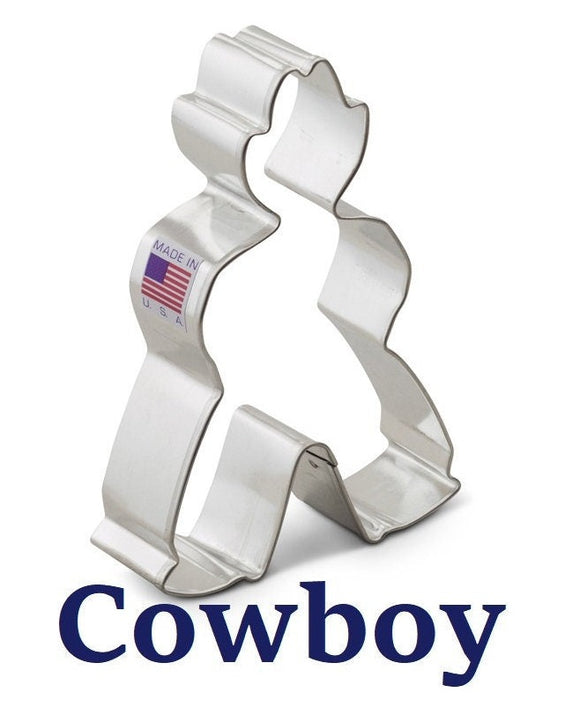 cowboy cookie cutter by ann clark