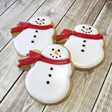 Snowman with Scarf Cookie Cutter, Ann Clark