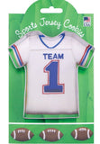 football jersey carded cookie cutter