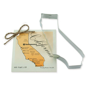 Huge California Cookie Cutter, Ann Clark Gift Collection, State of CA