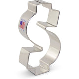 Dollar Sign or Mexican Pesos Cookie Cutter, Money and Riches Ann Clark