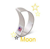 3pc Star Moon and Cloud Cookie Cutter Set