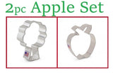 apple tree and apple shape cookie cutters