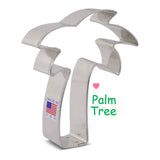 Palm tree shaped cookie cutter