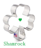 large shamrock cookie cutter by ann clark