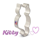 sitting kitty cat cookie cutter