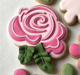 Rose Cookie Cutter, Romantic Roses Cookies, Ann Clark