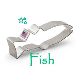 Fish Cookie Cutter, Fisherman Cookie Cutter, Ann Clark