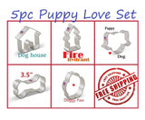 dog lover cookie cutter set