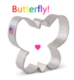 Simple Butterfly Cookie Cutter, Ann Clark