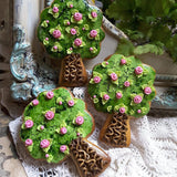 decorating ideas flower garden cookies