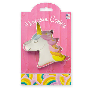 Unicorn Cookie Cutter, Ann Clark Gift Collection with Recipe