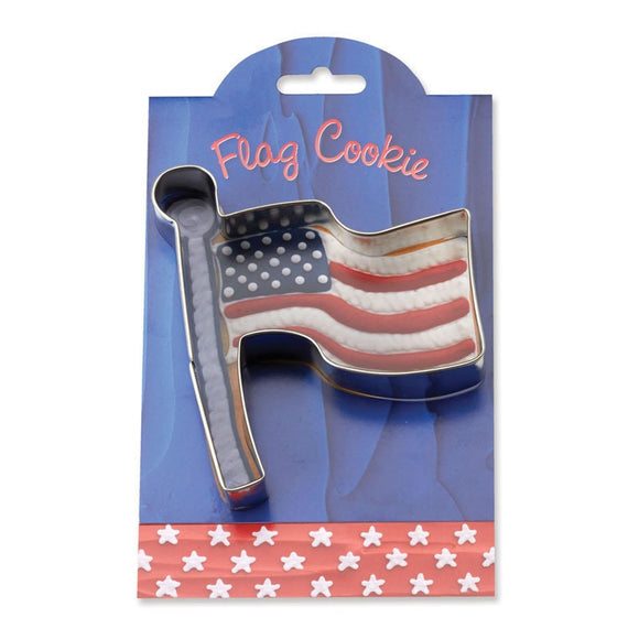 American Flag Cookie Cutter, Ann Clark Gift Collection, USA Stars and Stripes