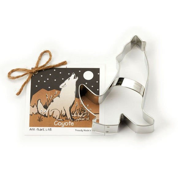 Howling Wolf or Coyote Cookie Cutter, Ann Clark Gift Collection with Recipe