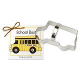 School Bus Cookie Cutter for Back to School, Ann Clark Gift Collection with Recipe