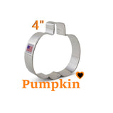 4" Halloween Pumpkin Cookie Cutter, Ann Clark Jack O'Lantern