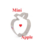 Mini Apple Cookie Cutter, Back To School Teacher Gift, Ann Clark