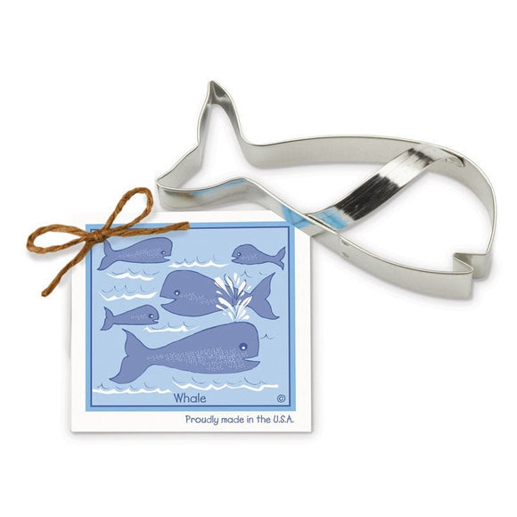 Whale Cookie Cutter, Cute Beach Cookie Cutter, Ann Clark Gift Collection