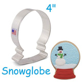 Snowglobe Cookie Cutter, Large Winter Shapes, Ann Clark