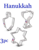 hanukkah cookie cutter set