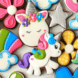 Cute Baby Unicorn Cookie Cutter, Unicorn Birthday Party, Ann Clark