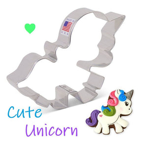 cute baby unicorn cookie cutter