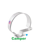 Cute Camper Cookie Cutter, Ann Clark Travel Camping