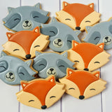 Cute Raccoon Face Cookie Cutter, Makes Cute Fox Face Too, Ann Clark