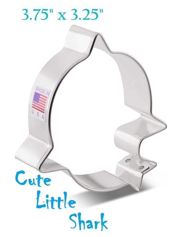 cute little shark cookie cutter