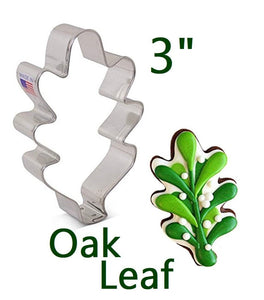 small oak leaf cookie cutter