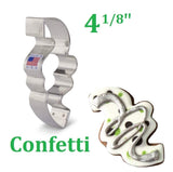 confetti cookie cutter by ann clark