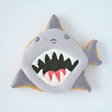 Front Facing Baby Shark Cookie Cutter, Cute Shark Shape by Ann Clark