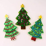 Christmas Tree with Star Cookie Cutter, Evergreen Holiday Tree by Ann Clark