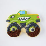 Monster Truck Cookie Cutter, Large Truck Shape, Ann Clark