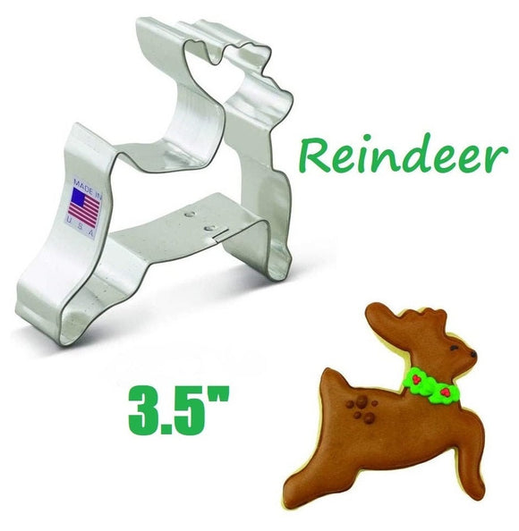 reindeer cookie cutter by ann clark