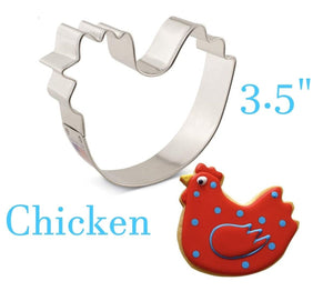 chicken hen cookie cutter by ann clark