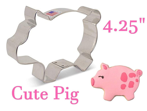 marranitos cute pig cookie cutter