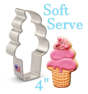 soft serve ice cream cookie cutter