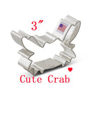 Cute Crab Cookie Cutter, Ann Clark