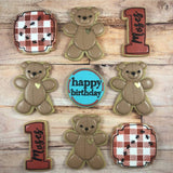 Large Teddy Bear Cookie Cutter, Baby Shower Ann Clark