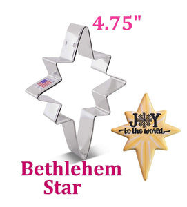 Bethlehem Star cookie cutter