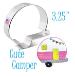 cute camper glamping cookie cutter