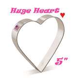 ann clark huge 5 inch heart cookie cutter